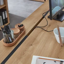 Winkelschreibtisch 160x77x235 cm - Emly