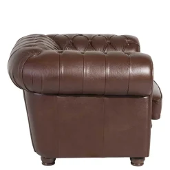 Wischleder Sessel in Braun - Cementa