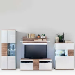 Wohnkombination 330 cm breit - Icadro (vierteilig)