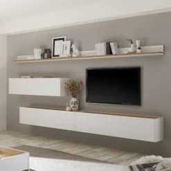 Wohnkombination für die Wandmontage - Nonessia (fünfteilig)