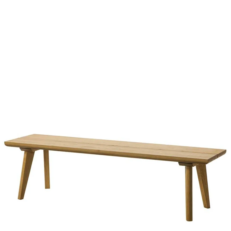 Wohnraum Bank aus Eiche Bianco geölt - Piava