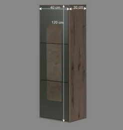 Wohnraum Hängeschrank zweifarbig - Ajevos