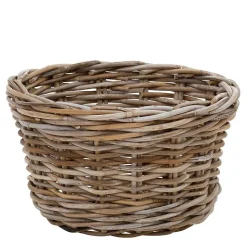 Wohnraum Körbe aus Rattan Graubraun - Vodenas (dreiteilig)