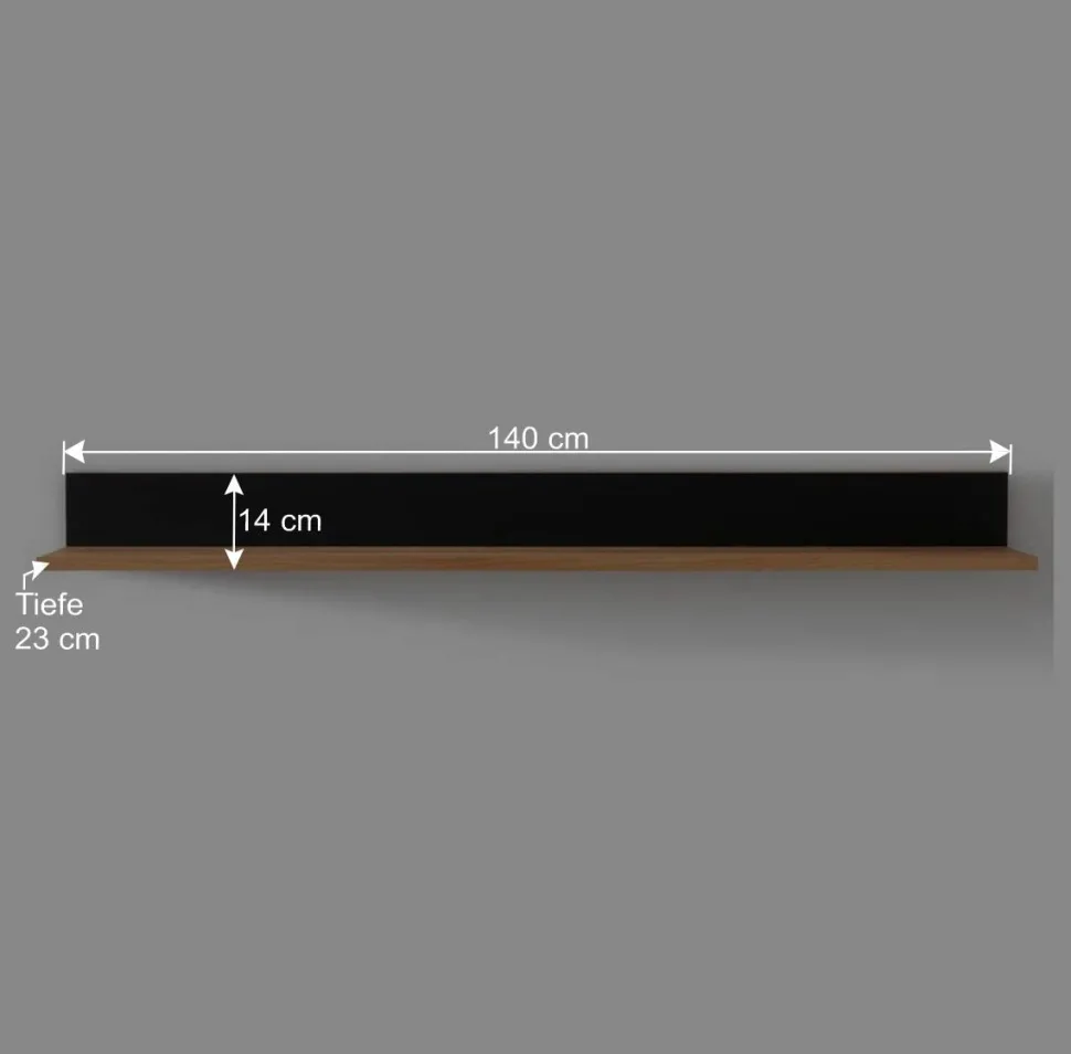 Wohnwand Kombination Set - Kantino (vierteilig)