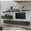 Wohnwand Möbelkombination Set - Ahilav (fünfteilig)