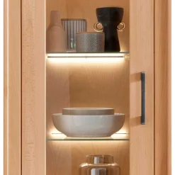 Wohnwand Möbelset aus Massivholz - Sarosca (vierteilig)