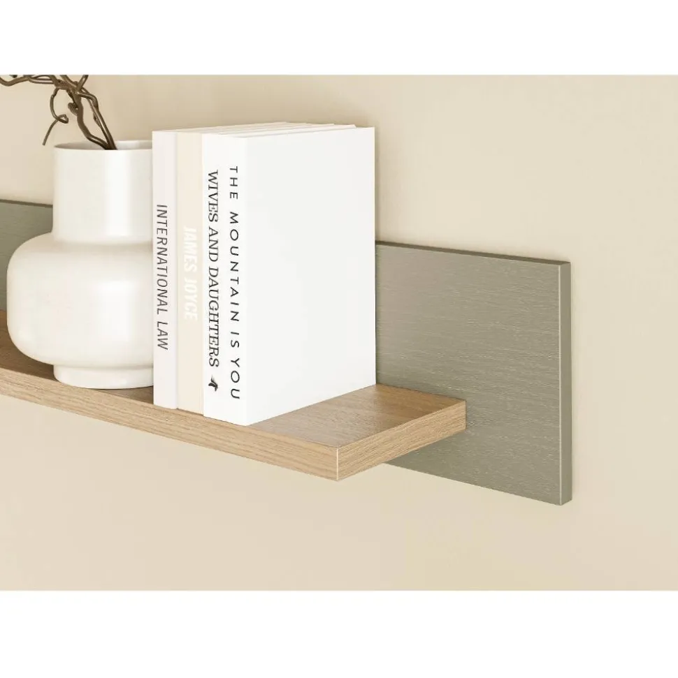 Wohnwand Möbelset in Eukalyptus - Promo (dreiteilig)