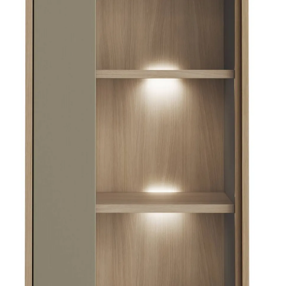 Wohnwand Möbelset in Eukalyptus - Promo (dreiteilig)