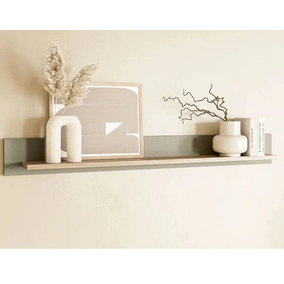 Wohnwand Möbelset in Eukalyptus - Promo (dreiteilig)