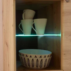 Wohnwand Möbelset Skandi Style - Olcian (vierteilig)