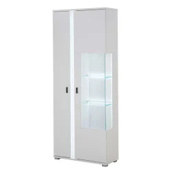 Wohnwand mit LED Licht Möbelset - Tirol (vierteilig)