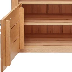 Wohnwand Schränke & Regal Set - Amyonta (vierteilig)