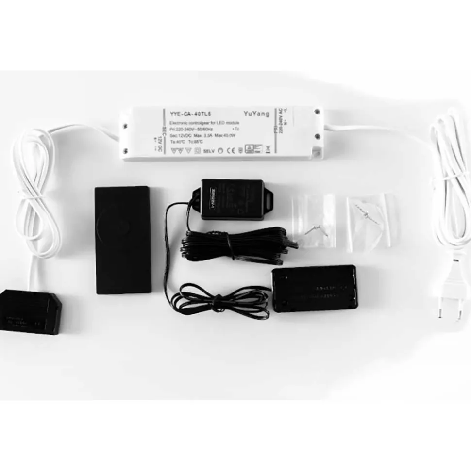 Wohnwand Wohnzimmermöbel Set - Varzino (dreiteilig)