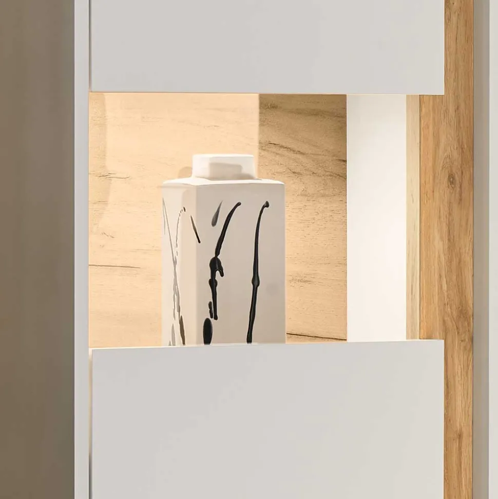 Wohnzimmer Anbauwand 340 cm breit - Nonessia (fünfteilig)