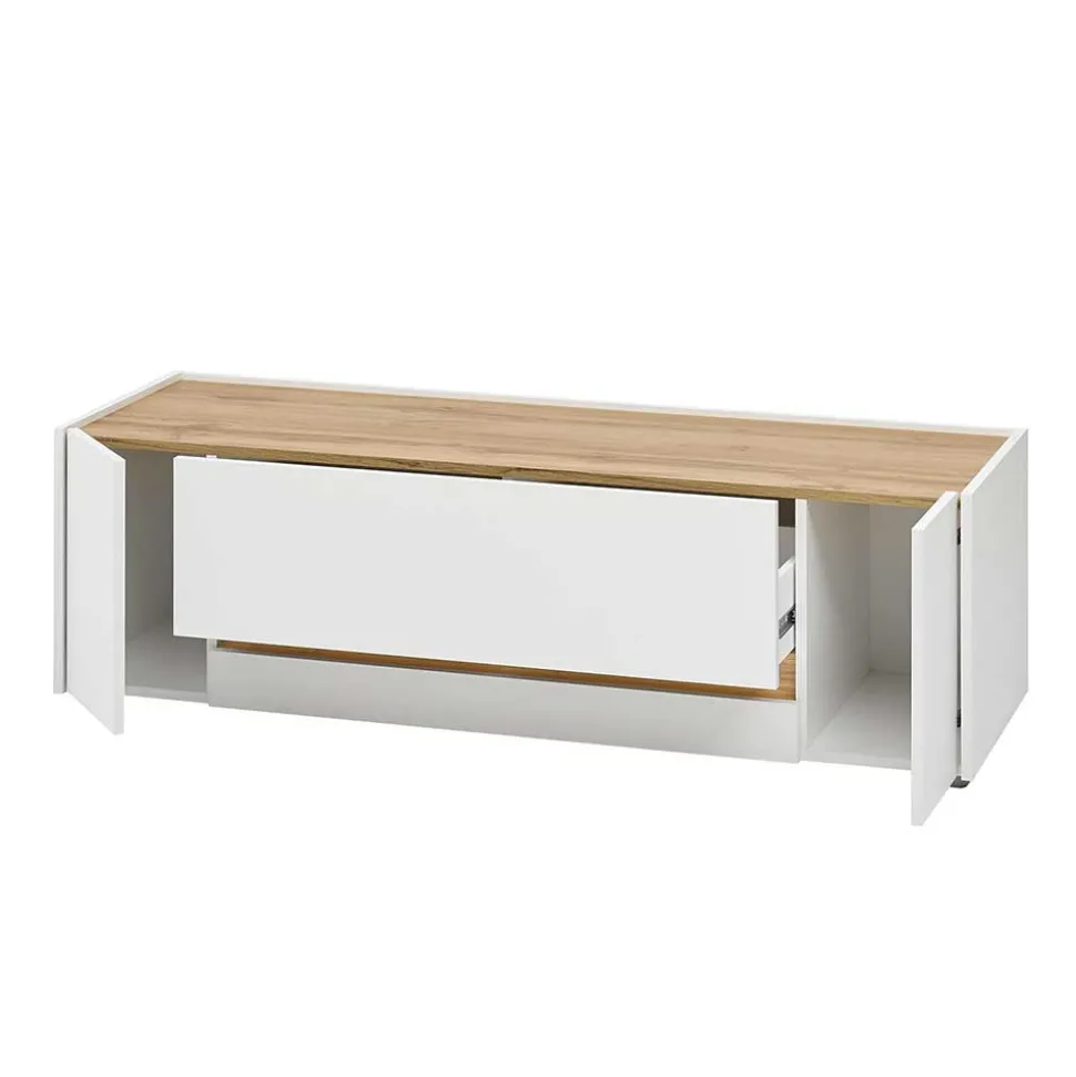 Wohnzimmer Anbauwand 340 cm breit - Nonessia (fünfteilig)