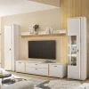 Wohnzimmer Anbauwand Möbelset - Racelyn (vierteilig)