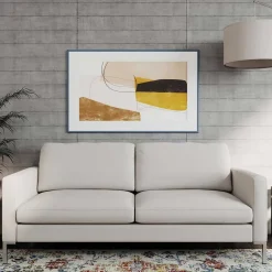 Wohnzimmer Couch in Cremefarben - Afilonga