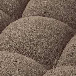 Wohnzimmer Couch in Dunkelbraun Melange - Annatto