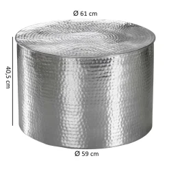 Wohnzimmer Designtisch aus Aluminium - Miaoli