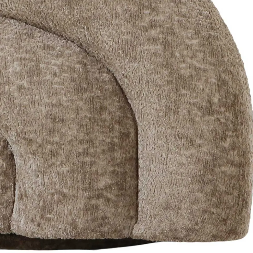 Wohnzimmer Drehsessel in Beigegrau - Hulmane