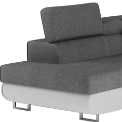 Wohnzimmer Funktionsecke in Grau und Weiß - Snake