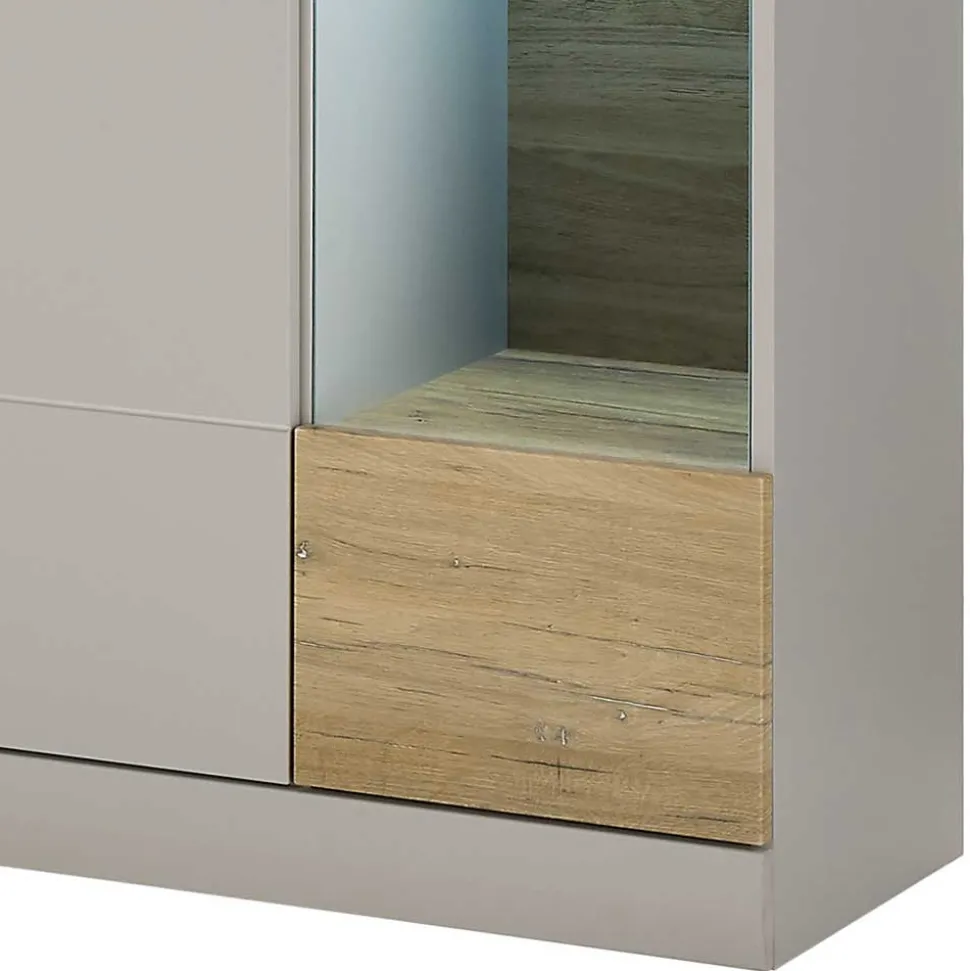 Wohnzimmer Highboard mit Glas Einsatz - Lioscas