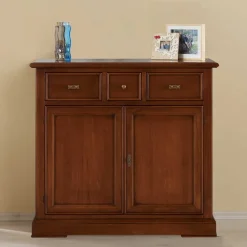 Wohnzimmer Kommode in Walnussfarben Antik - Istefanio