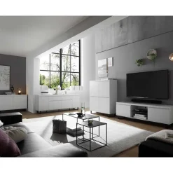 Wohnzimmer Kommoden Set modern - Atela (vierteilig)