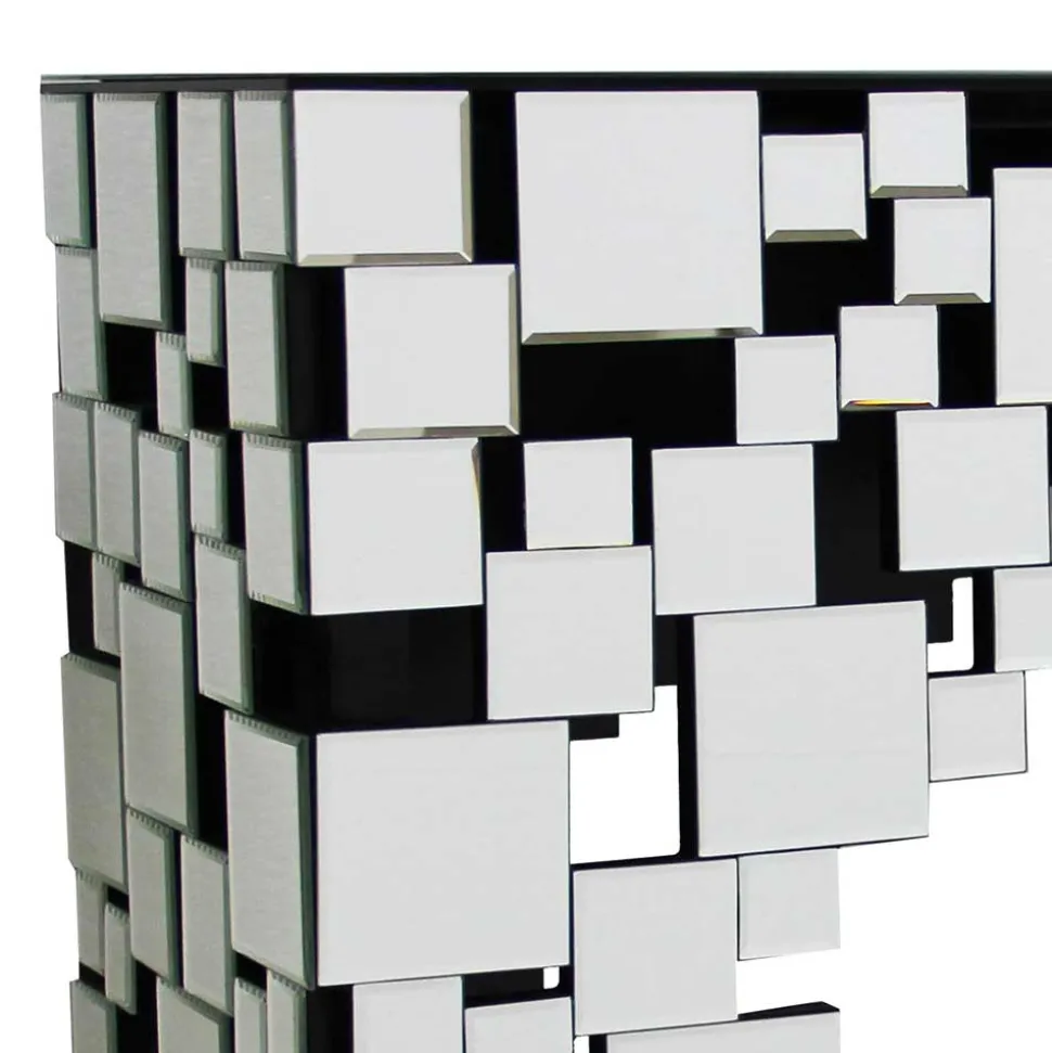 Wohnzimmer Konsolentisch aus Spiegelglas - Surius