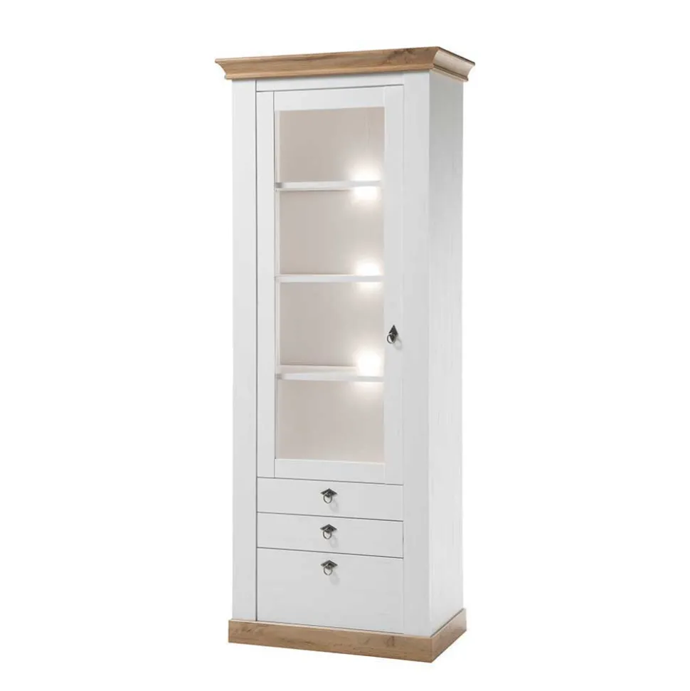 Wohnzimmer Landhausmöbel Set - Diatara (sechsteilig)