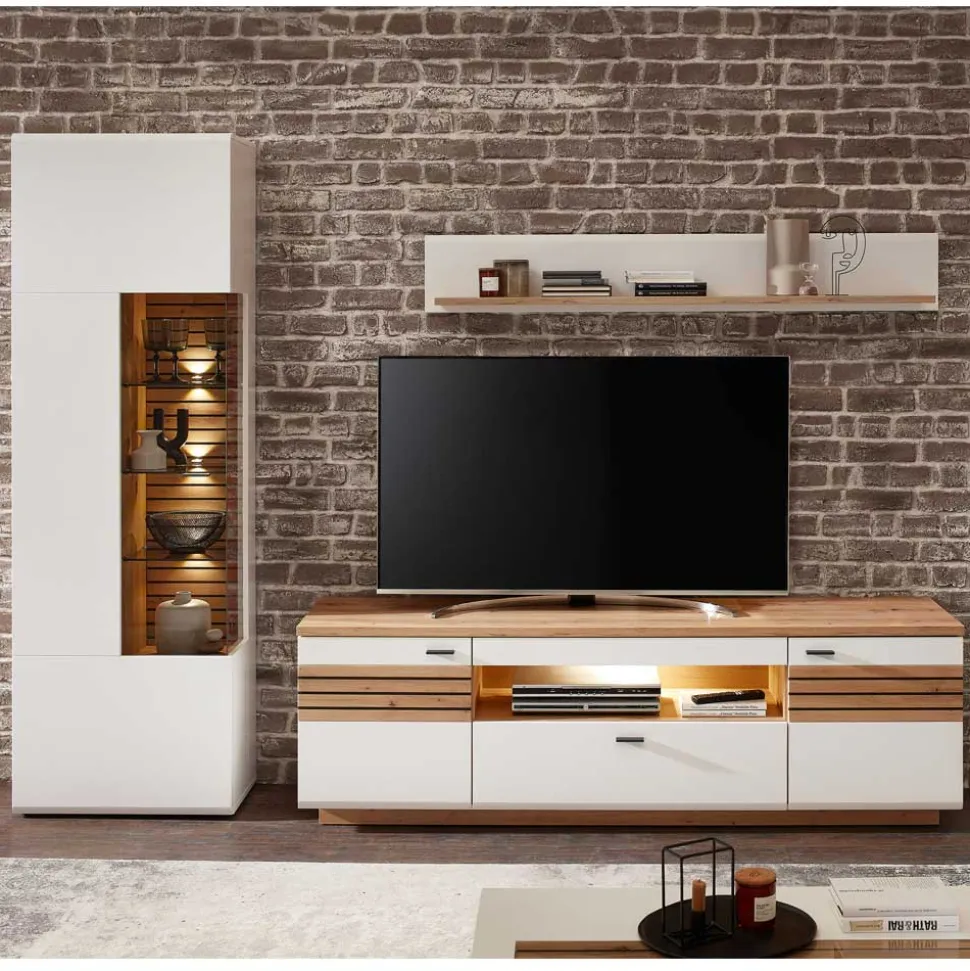 Wohnzimmer Möbel Kombi modern - Niam (dreiteilig)