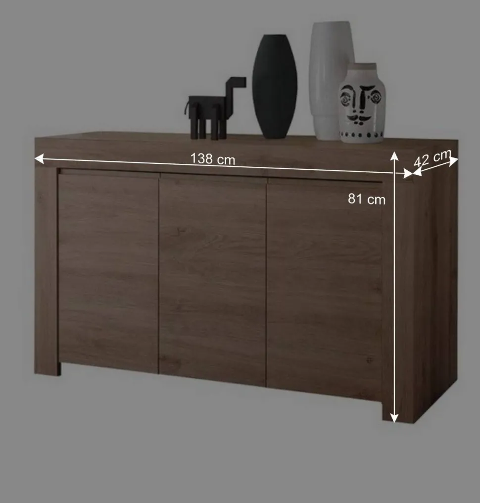 Wohnzimmer Möbel Kombination - Karika (dreiteilig)