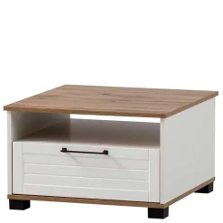 Wohnzimmer Möbel Set in Weiß - Cabinda (vierteilig)