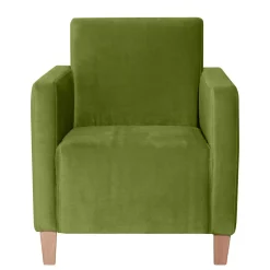Wohnzimmer Polstersessel in Oliv Grün - Younger