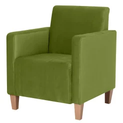 Wohnzimmer Polstersessel in Oliv Grün - Younger