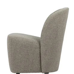 Wohnzimmer Retro Sessel in Beigegrau - Kastrona