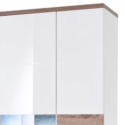 Wohnzimmer Schrank in Weiß Glanz - Icadro