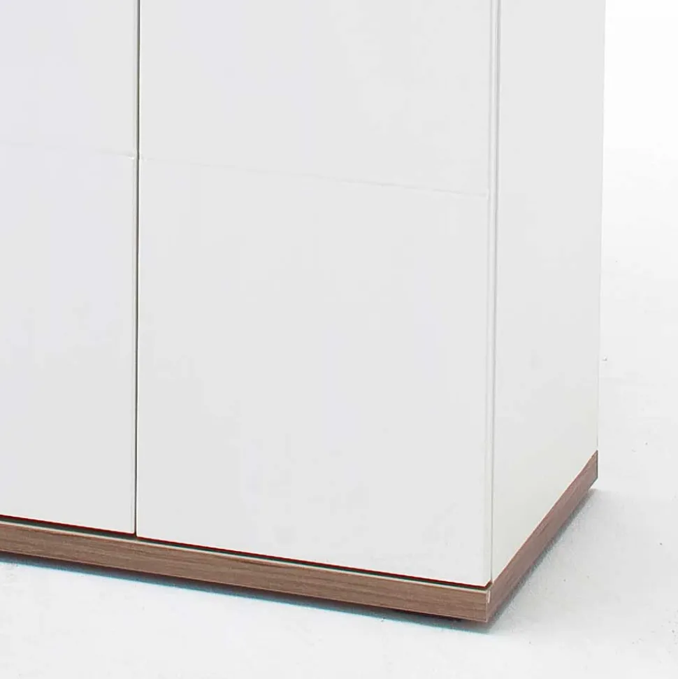 Wohnzimmer Schrank in Weiß Glanz - Icadro