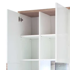 Wohnzimmer Schrank in Weiß Glanz - Icadro