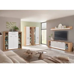 Wohnzimmer Schrank mit fünf offenen Fächern - Adejano