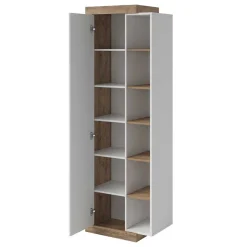 Wohnzimmer Schrank mit Tür & sechs Fächern - Milvara