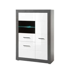 Wohnzimmer Schrank Set & Wandboard - Istensa (vierteilig)