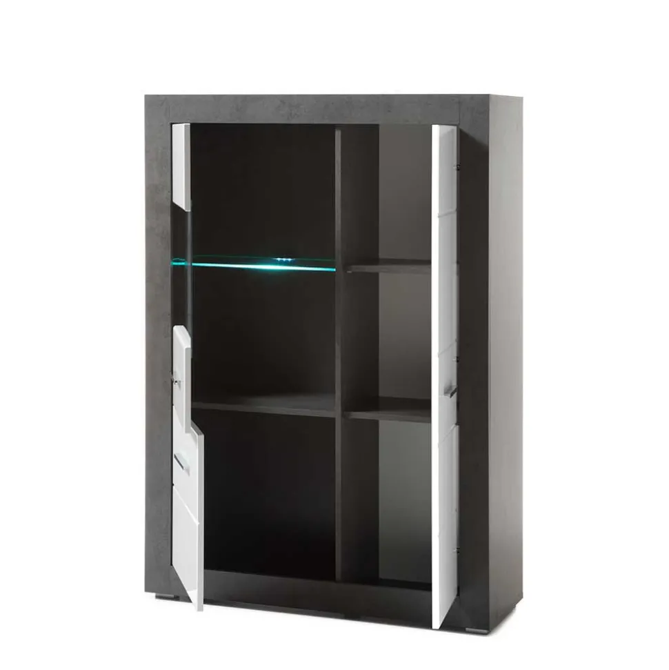 Wohnzimmer Schrank Set & Wandboard - Istensa (vierteilig)
