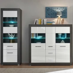 Wohnzimmer Schrank Set modern - Istensa I (zweiteilig)