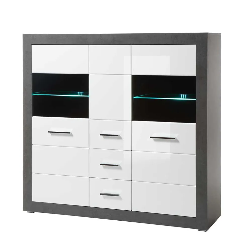 Wohnzimmer Schrank Set modern - Istensa I (zweiteilig)