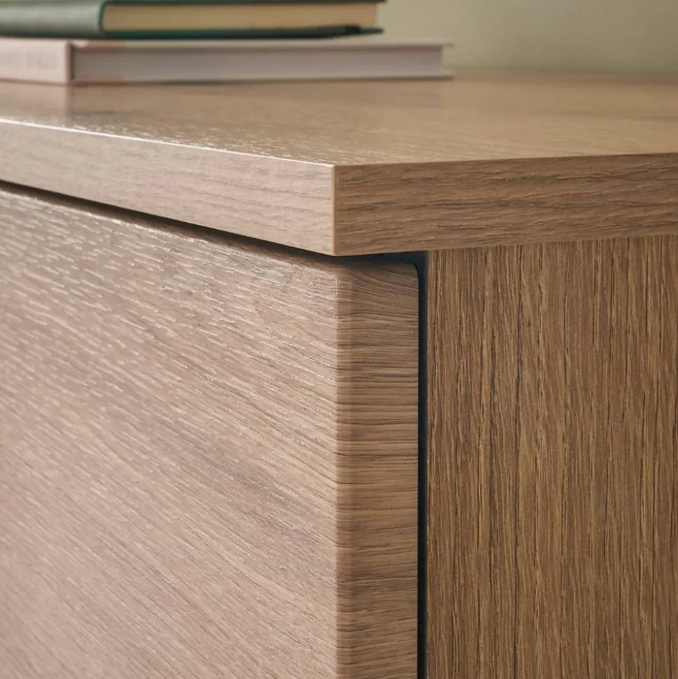 Wohnzimmer Schrankvitrinen & Wandboard - Brocus (vierteilig)