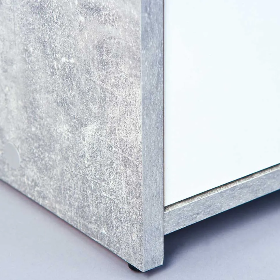 Wohnzimmer Sideboard Poesenna in Weiß