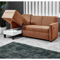 Wohnzimmer Sofaecke mit Schlaffunktion - Bosca