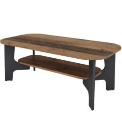 Wohnzimmer Sofatisch mit zusätzlicher Ablage - Ricarda