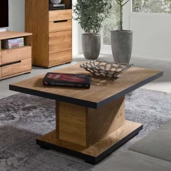 Wohnzimmer Säulentisch in Eiche - Sennya